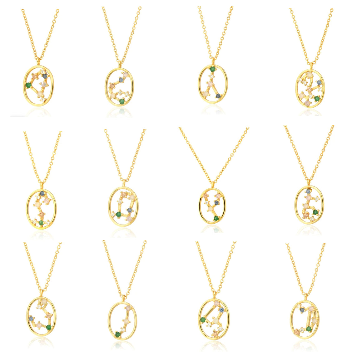 Collar Colorful Zodiac