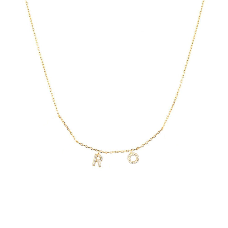 Gold Personalized Shiny Necklace 