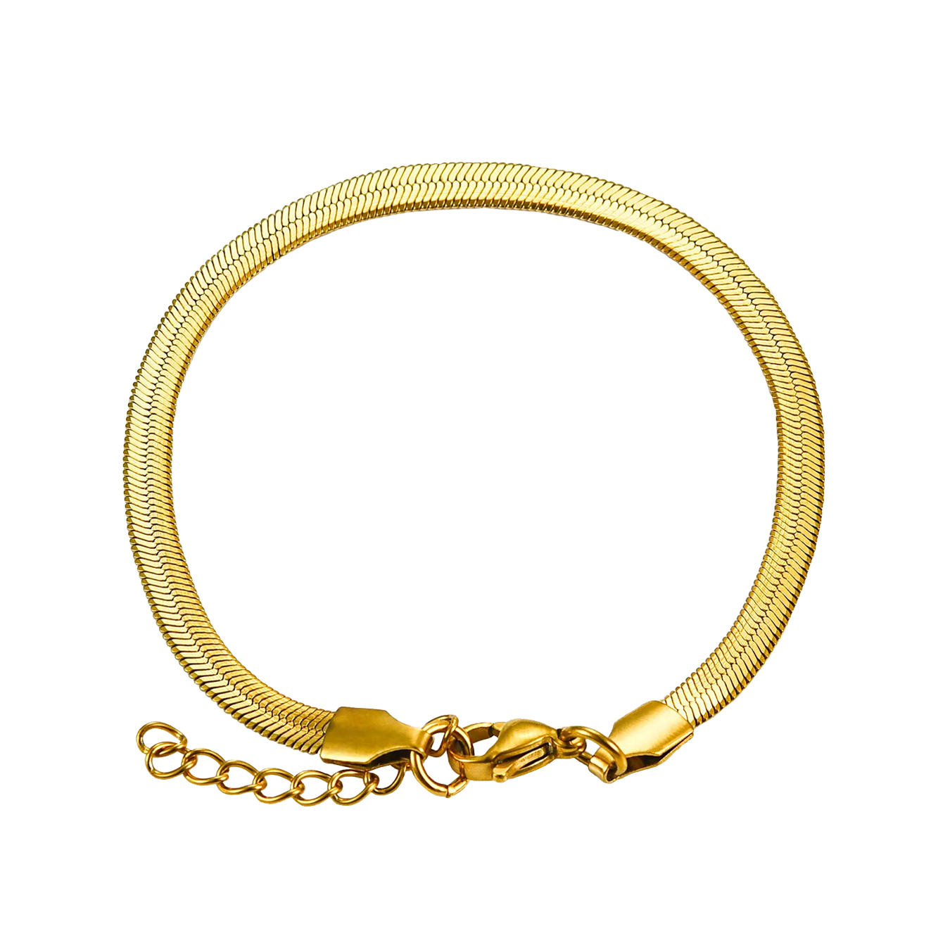snake chain anklet