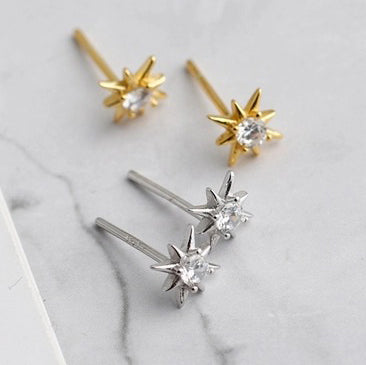 Pendientes Stella Plata