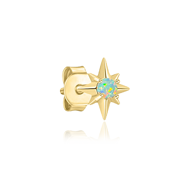 Gold Opal Stella Earring