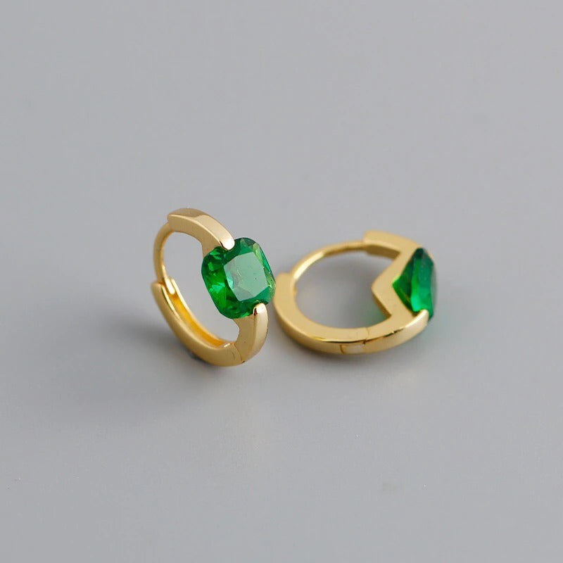 Aros Meg Green Oro