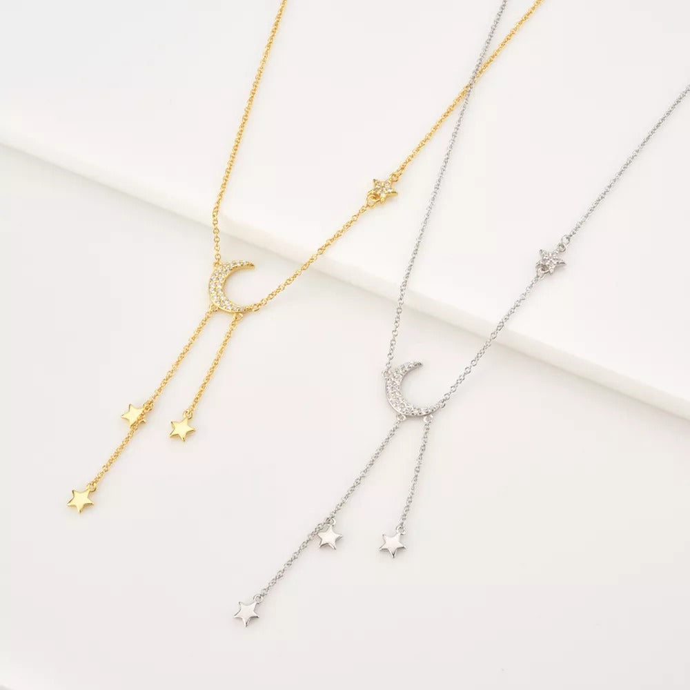 Magic Night Silver Necklace
