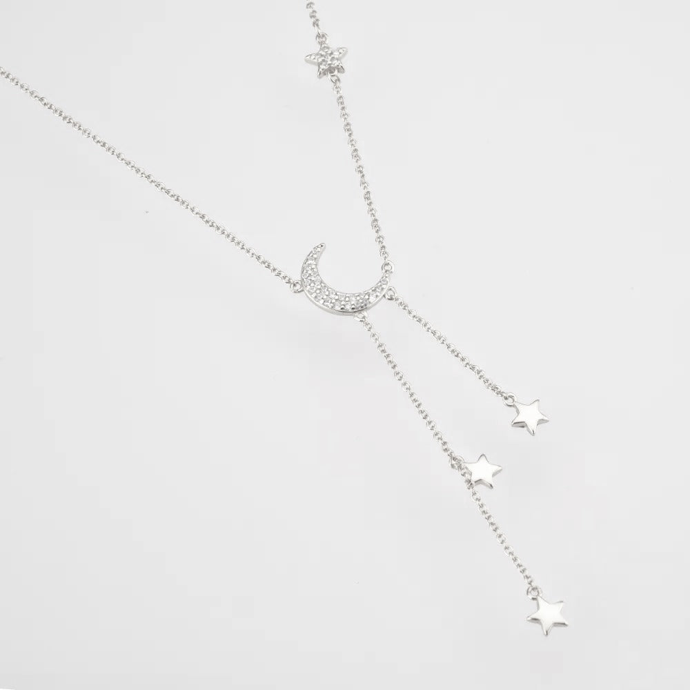Magic Night Silver Necklace