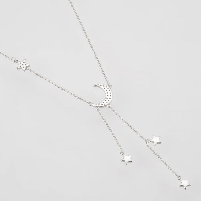 Magic Night Silver Necklace