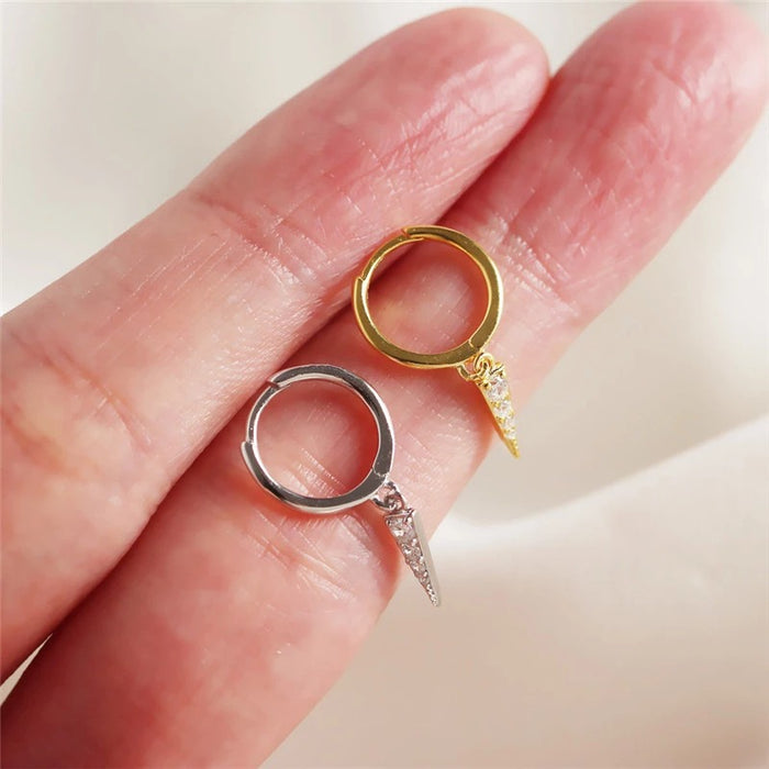 Eli Silver Hoops 