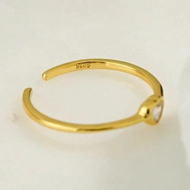 Gold Cupid Ring 