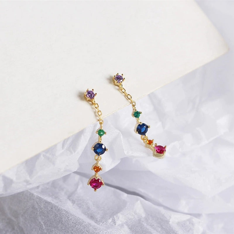 Gold Farben Earrings 