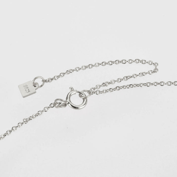 Silver Beetle Necklace 