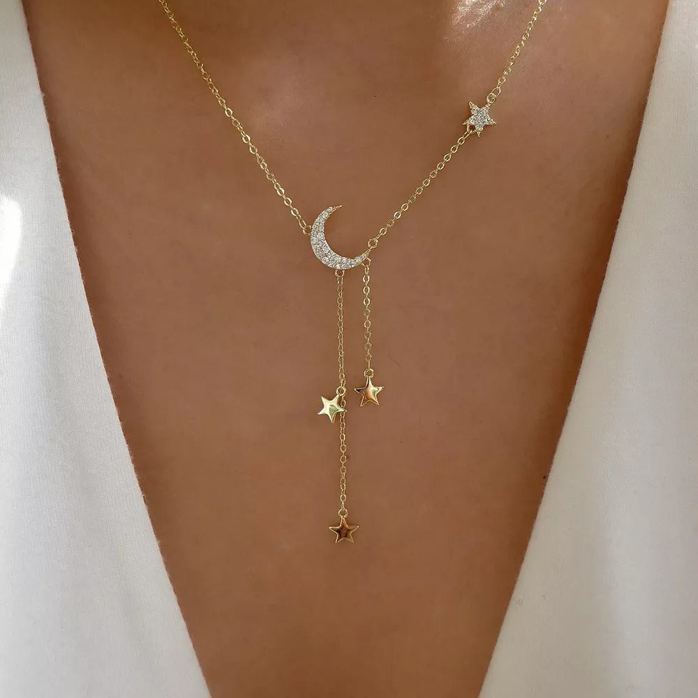 Magic Night Silver Necklace