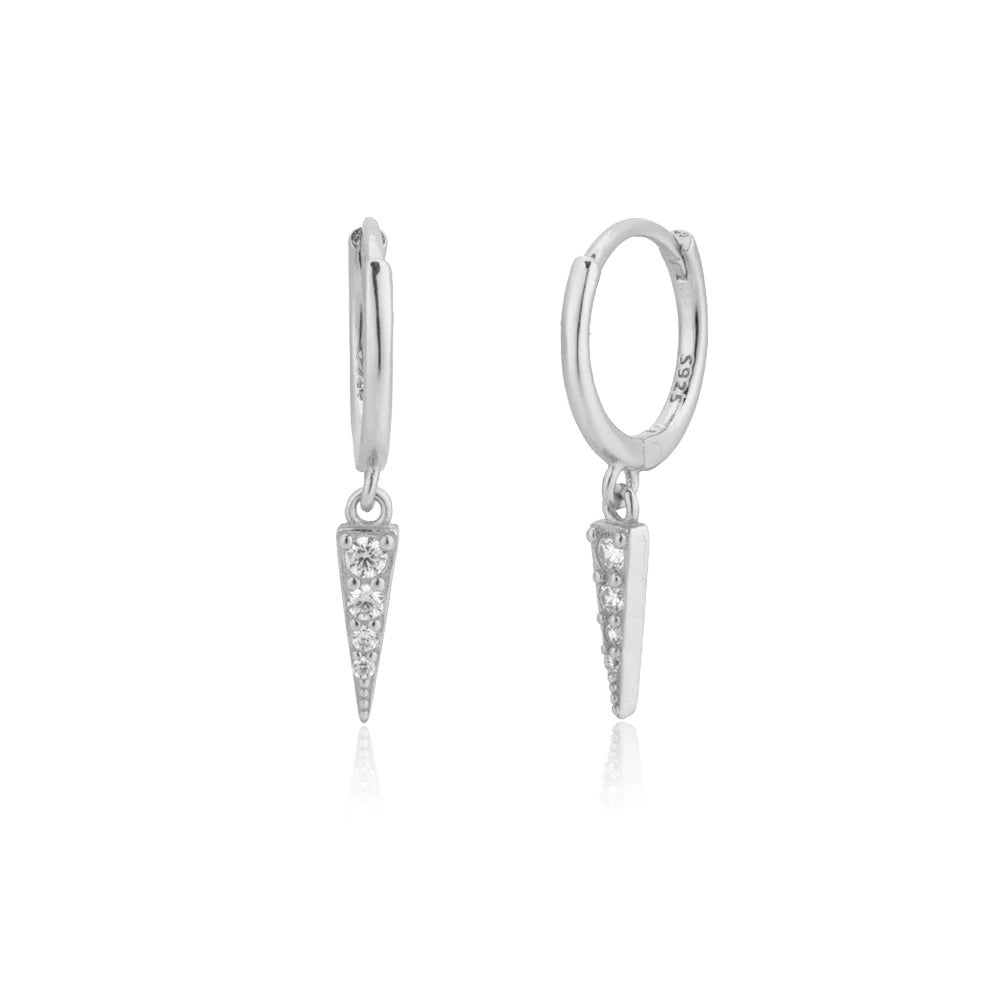 Eli Silver Hoops 