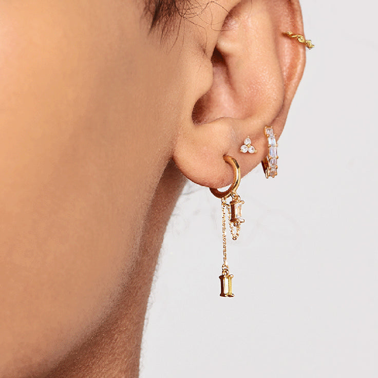 Syx Gold Earrings 