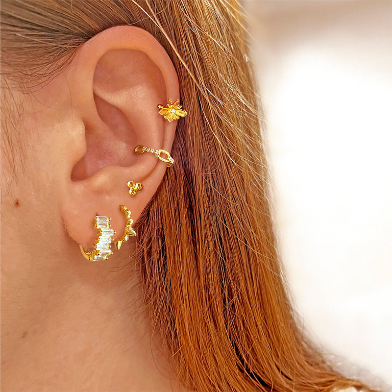 Ear Cuff Bee Gold