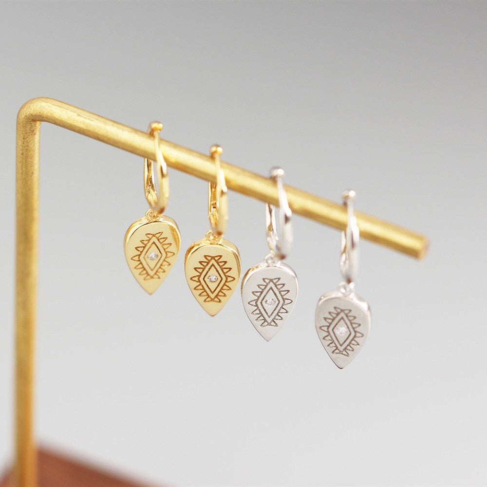 Elina Gold Earrings 