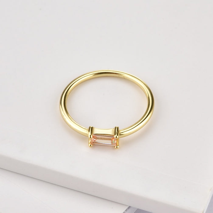 Phoebe Champagne ring 