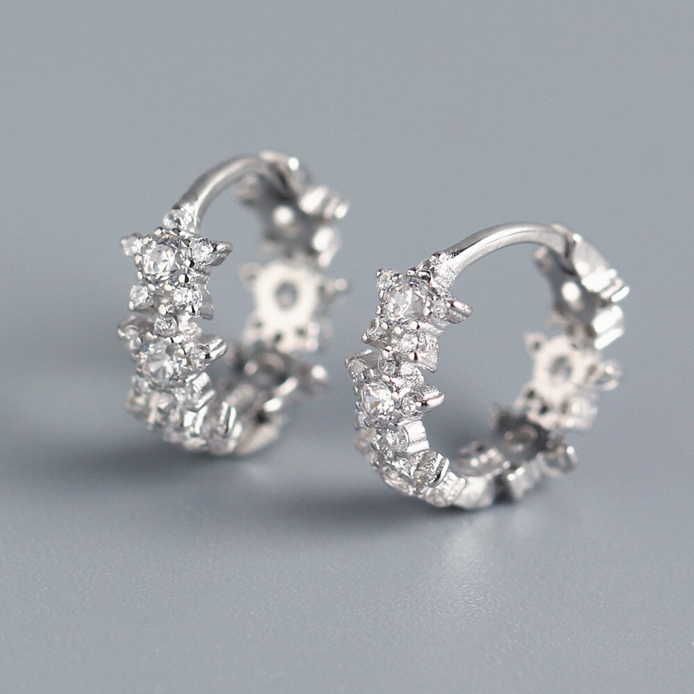 Silver Oriana Earrings 