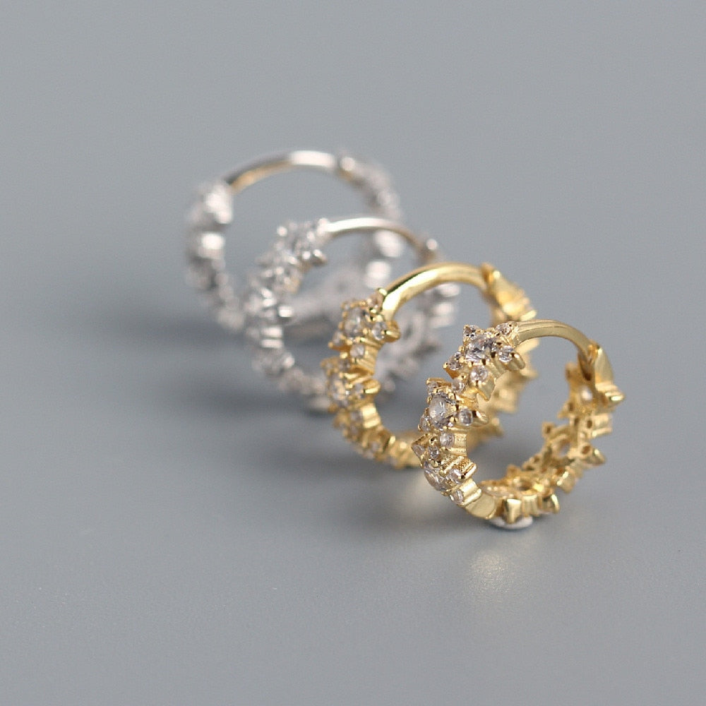 Silver Oriana Earrings 