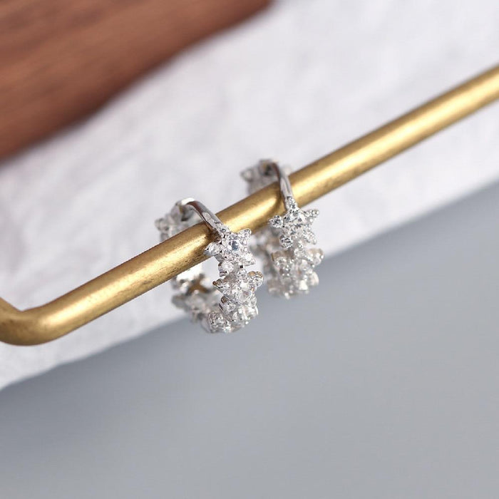 Silver Oriana Earrings 