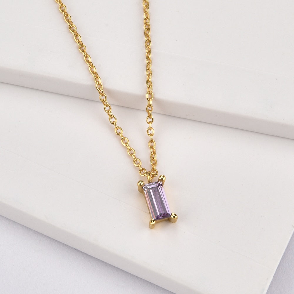 Phoebe Lilac Necklace 