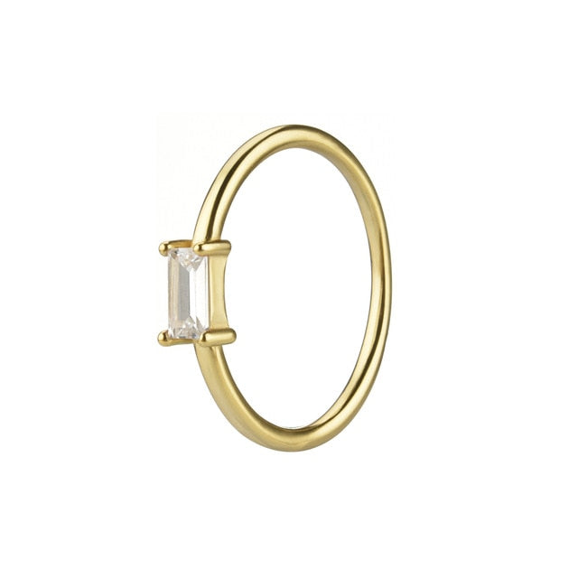Phoebe White Ring 