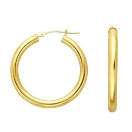 Lua Gold Hoops 22mm 