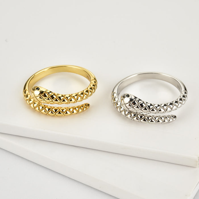 Anillo Serpent Plata