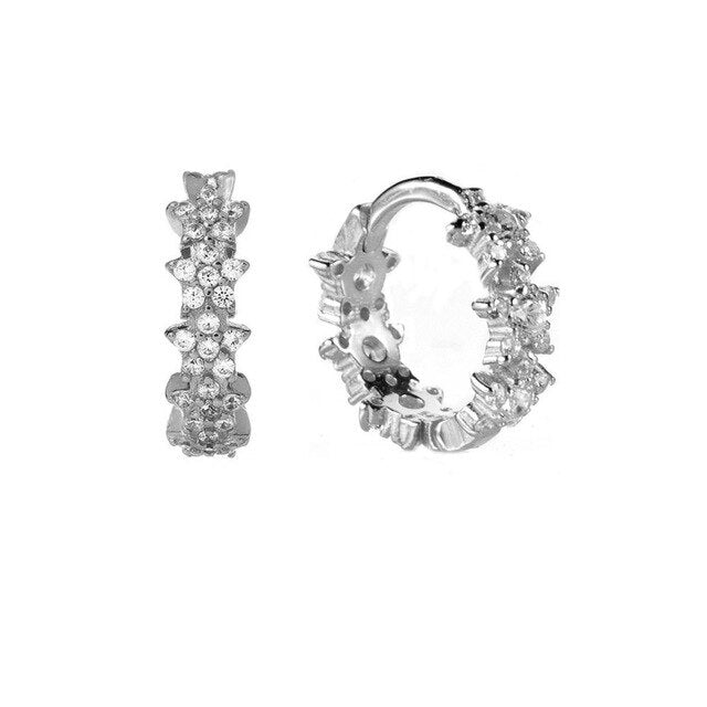 Silver Oriana Earrings 