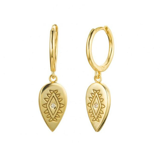 Elina Gold Earrings 