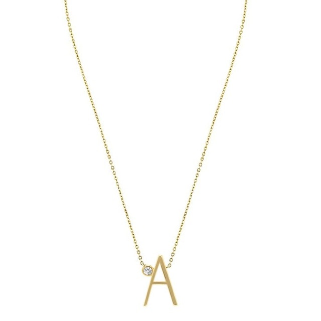 Minimal Initial Necklace 