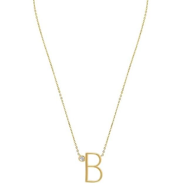 Minimal Initial Necklace 