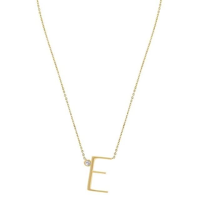 Minimal Initial Necklace 