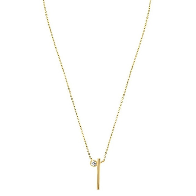 Minimal Initial Necklace 