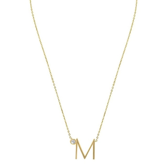 Minimal Initial Necklace 