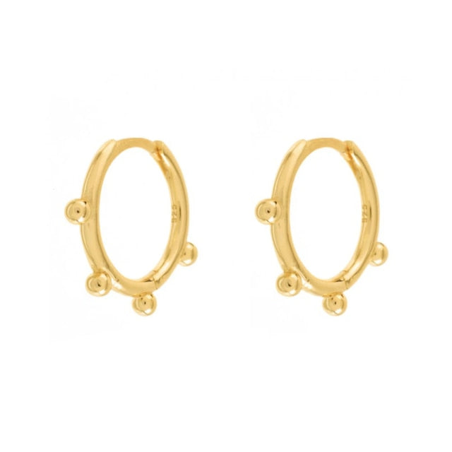 Rita Gold Earrings 
