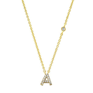 Collar Shiny Inicial Oro