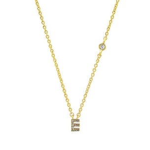 Collar Shiny Inicial Oro