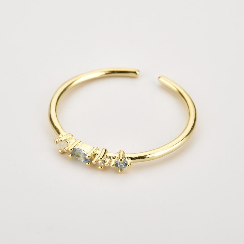 Blue Minerva ring 