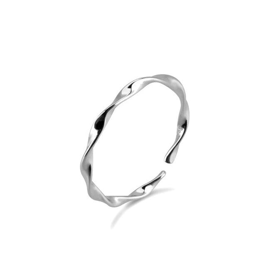 Silver Irregular Ring 