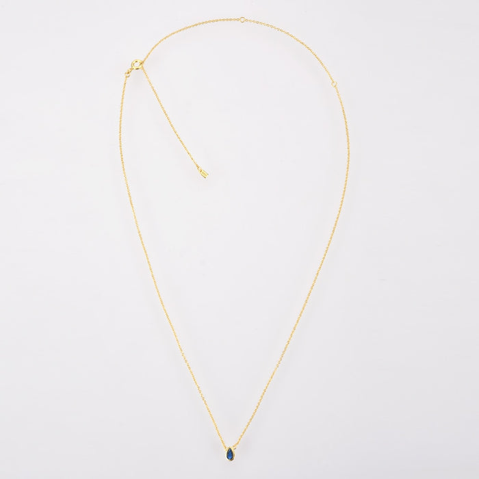 Collana Goccia Blu