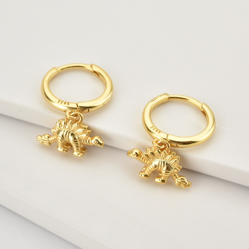 Jurassic Gold Earrings 