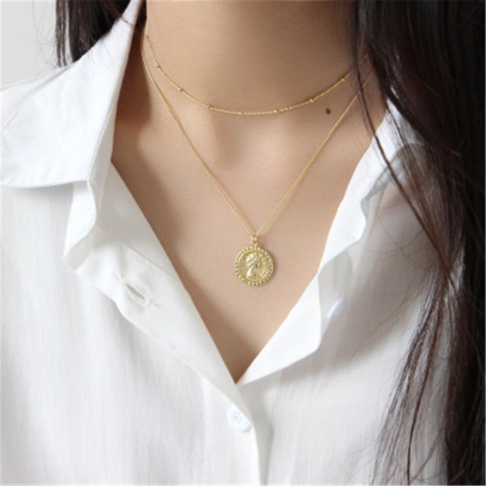 Elizabeth Gold Necklace 