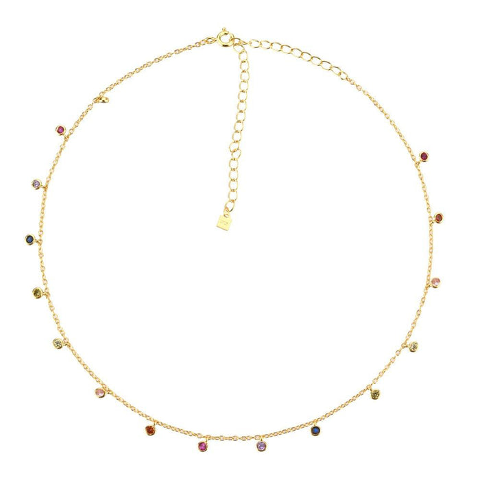 Rainbow Gold Necklace 