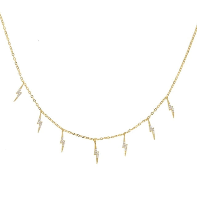 Choker Rayitos Oro