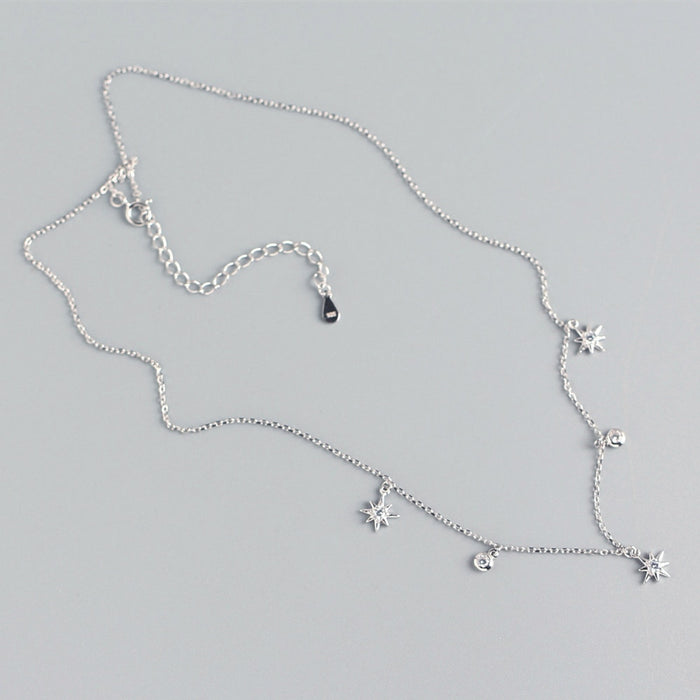 Collana Stella Argento