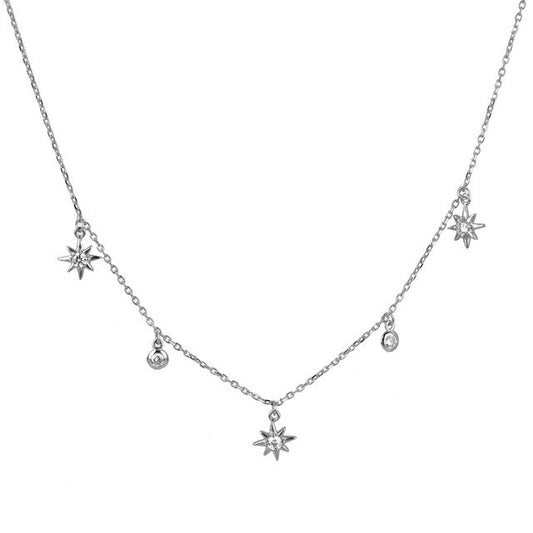 Stella Silver Necklace 