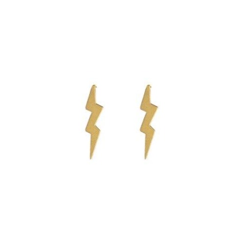 Thunder Gold Earrings 