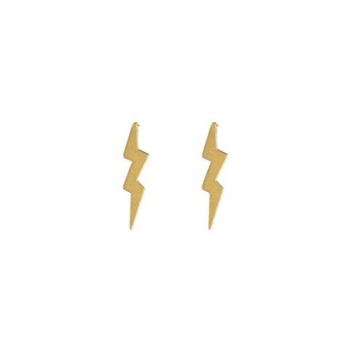 Thunder Gold Earrings 