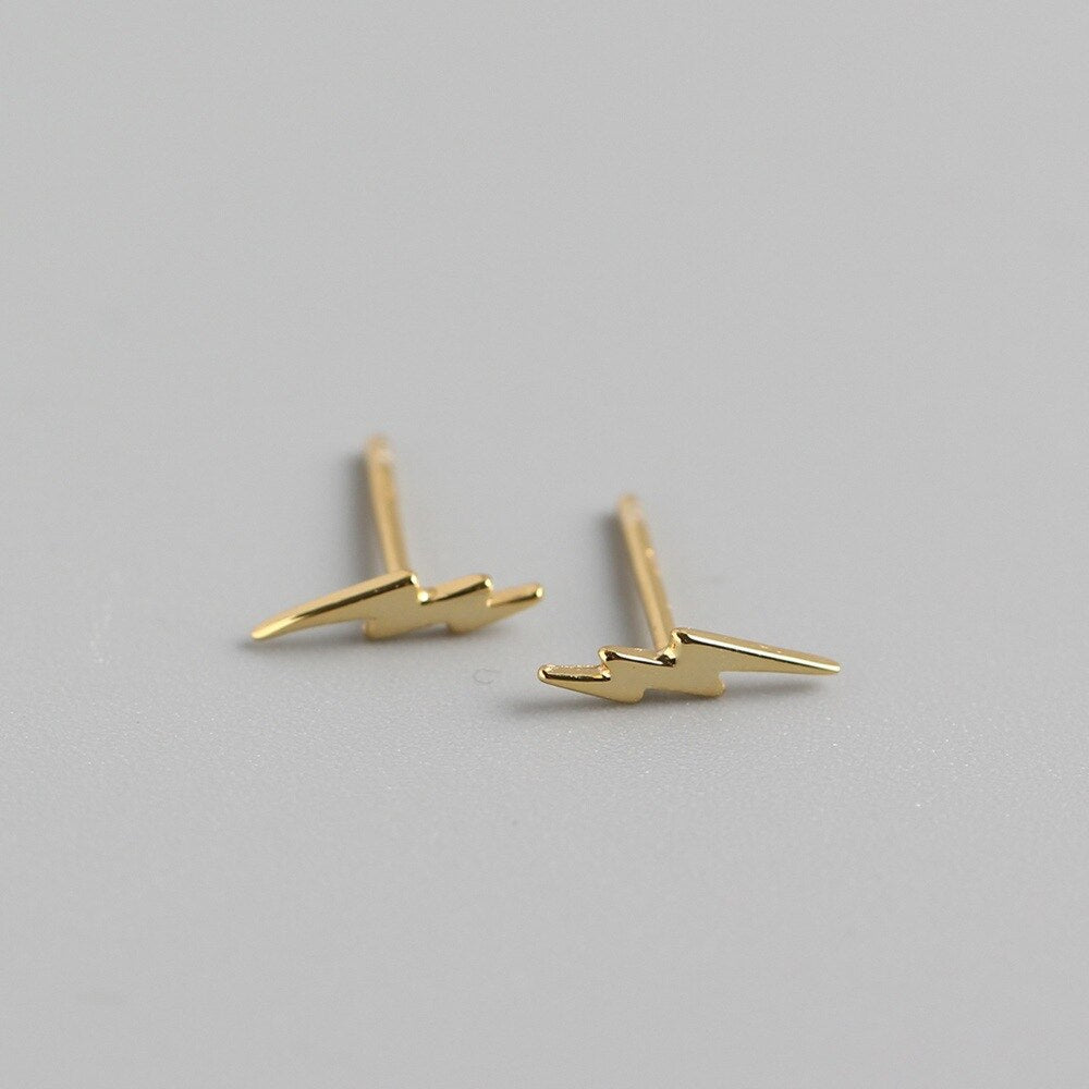 Thunder Gold Earrings 