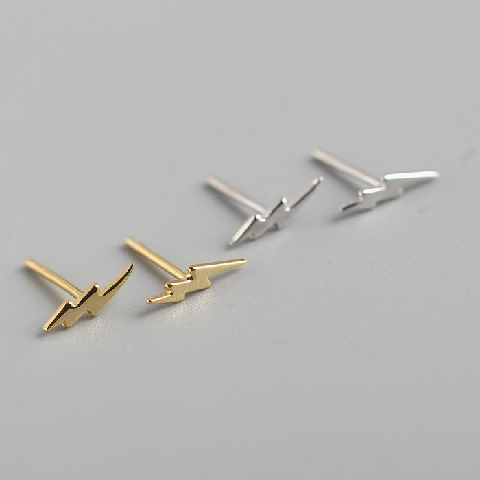 Silver Thunder Earrings 