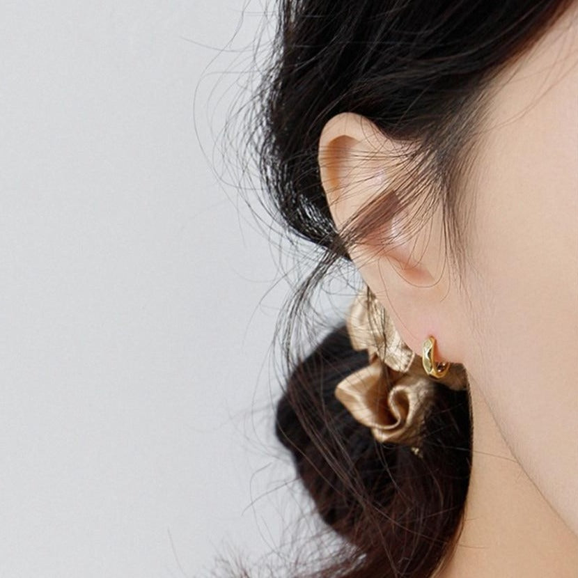 Geometric Gold Earrings 